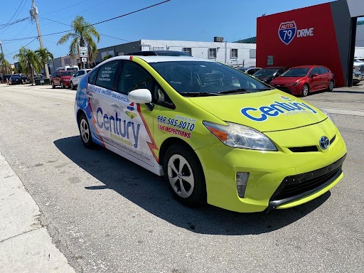 Century Public Adjusters branded company vehicle